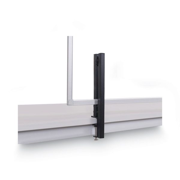 Protector Series Glass Aluminum Desktop Divider, 47.2 X 0.16 X 35.4, Clear - Image 8