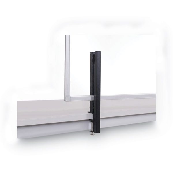 Protector Series Glass Aluminum Desktop Divider, 40.9 X 0.16 X 27.6, Clear - Image 6