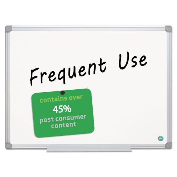 Earth Gold Ultra Magnetic Dry Erase Boards, 36 x 48, White Surface, Silver Aluminum Frame - Image 2