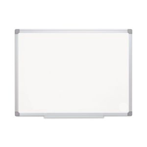 Earth Gold Ultra Magnetic Dry Erase Boards, 36 x 48, White Surface, Silver Aluminum Frame