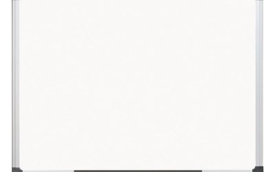 Value Melamine Dry Erase Board, 36 x 48, White Surface, Silver Aluminum Frame