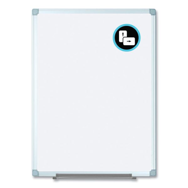 Earth Silver Easy Clean Dry Erase Boards, 96 x 48, White Surface, Silver Aluminum Frame - Image 9