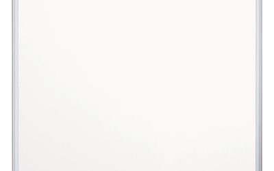 Value Lacquered Steel Magnetic Dry Erase Board, 72 x 48, White Surface, Silver Aluminum Frame