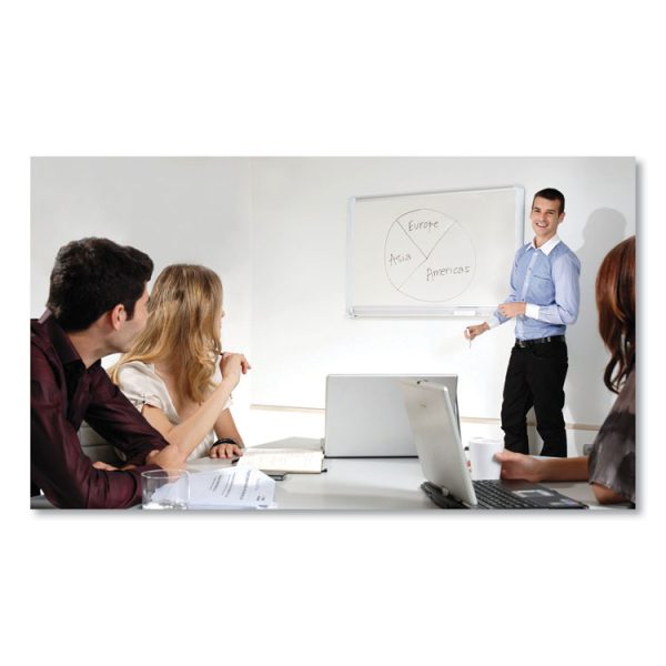 Gold Ultra Magnetic Dry Erase Boards, 48 x 36, White Surface, White Aluminum Frame - Image 8