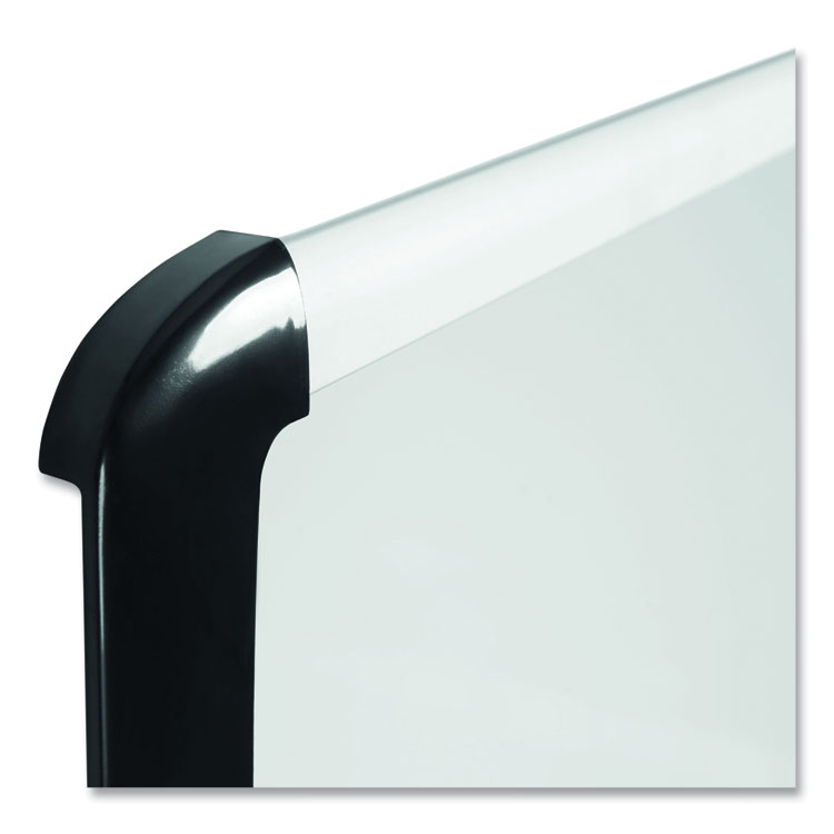 Pure Platinum Magnetic Dry Erase Board, 96 x 48, White Surface, Silver/Black Aluminum Frame - Image 9