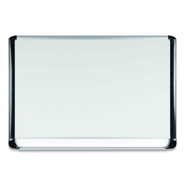 Gold Ultra Magnetic Dry Erase Boards, 72 x 48, White Surface, Black Aluminum Frame