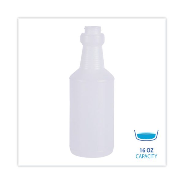 Handi-Hold Spray Bottle, 16 Oz, Clear, 24/carton - Image 4