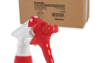 Trigger Sprayer 250, 9.25″ Tube Fits 32 Oz Bottles, Red/white, 24/carton