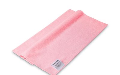 Microfiber Cleaning Cloths, 16 X 16, Pink, 24/pack