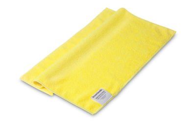 Microfiber Cleaning Cloths, 16 X 16, Yellow, 24/pack