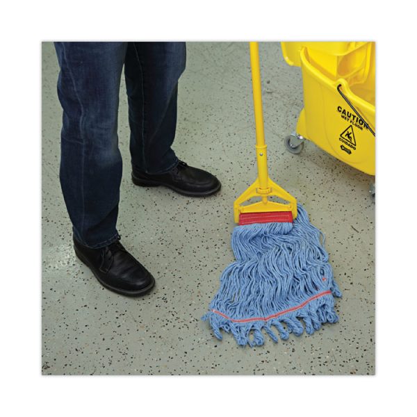 Pro Loop Web/tailband Mop Head, Blue, Large, 12/carton - Image 5