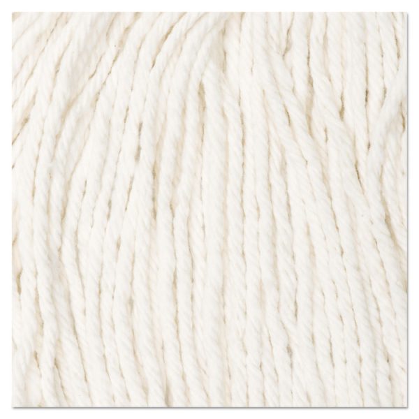 Cut-End Wet Mop Head, Rayon, No. 24, White, 12/carton - Image 10