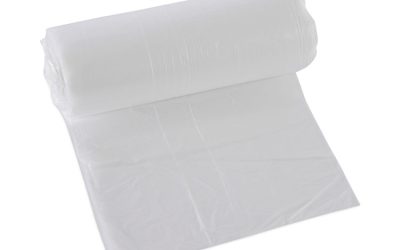 High-Density Can Liners, 16 gal, 6 mic, 24″ x 33″, Natural, 50 Bags/Roll, 20 Rolls/Carton