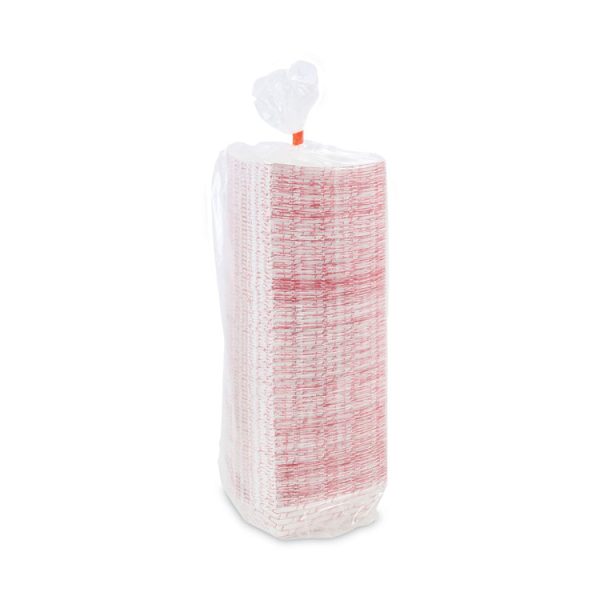 Paper Food Baskets, 1 Lb Capacity, Red/white, 1,000/carton - Image 7