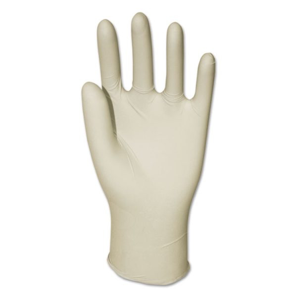 Powder-Free Synthetic Vinyl Gloves, Medium, Cream, 4 mil, 1,000/Carton - Image 2