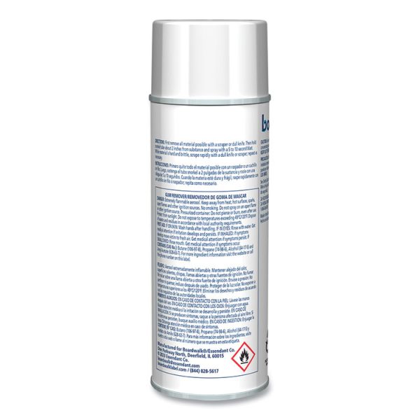 Chewing Gum and Candle Wax Remover, 6.5 oz Aerosol Spray, 12/Carton - Image 4