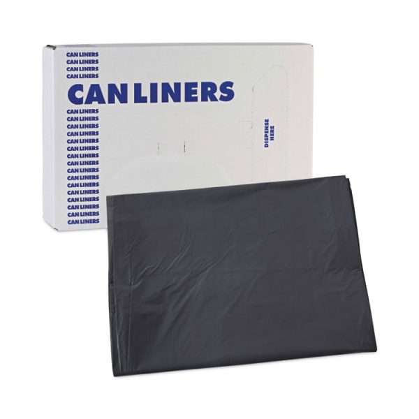 Linear Low Density Industrial Can Liners, 60 Gal, 1.1 Mil, 38 X 58, Gray, 100/carton - Image 7