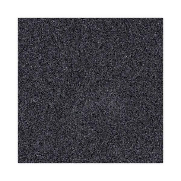 Stripping Floor Pads, 17" Diameter, Black, 5/carton - Image 6