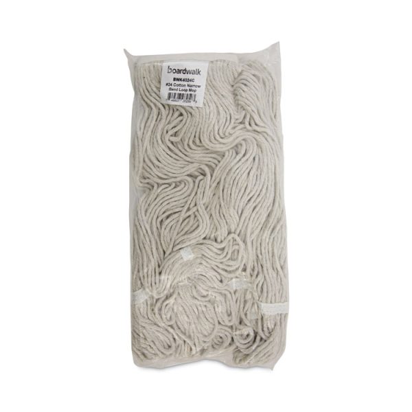 Pro Loop Web/tailband Wet Mop Head, Cotton, 12/carton - Image 7