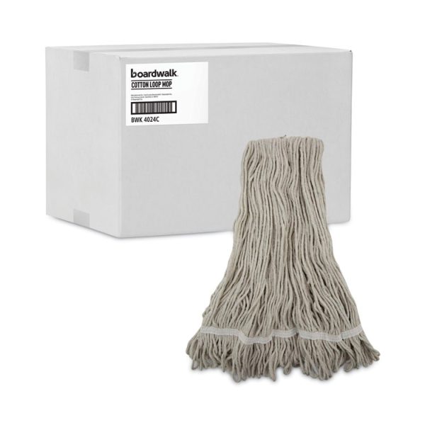 Pro Loop Web/tailband Wet Mop Head, Cotton, 12/carton - Image 9