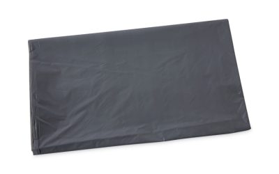 Linear Low Density Industrial Can Liners, 45 Gal, 1.1 Mil, 40 X 46, Gray, 100/carton