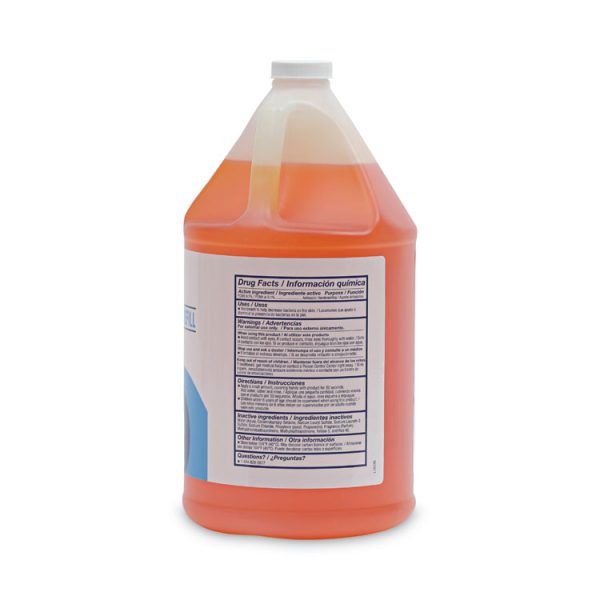 Antibacterial Liquid Soap, Clean Scent, 1 gal Bottle, 4/Carton - Image 5