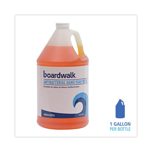 Antibacterial Liquid Soap, Clean Scent, 1 gal Bottle, 4/Carton - Image 2