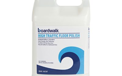 High Traffic Floor Polish, 1 Gal Bottle, 4/carton