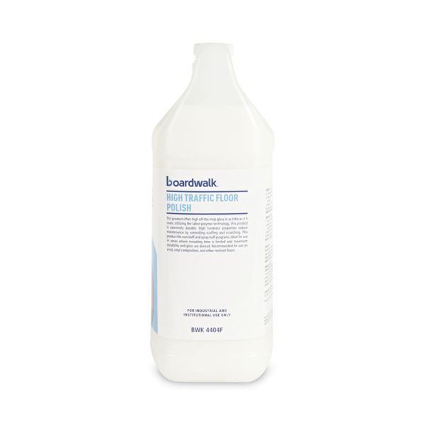 High Traffic Floor Polish, 1 Gal Bottle, 4/carton - Image 6