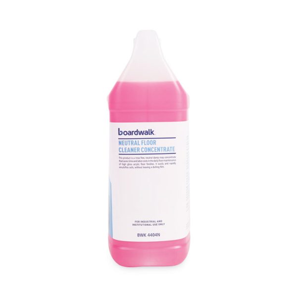 Neutral Floor Cleaner Concentrate, Lemon Scent, 1 Gal Bottle, 4/carton - Image 4
