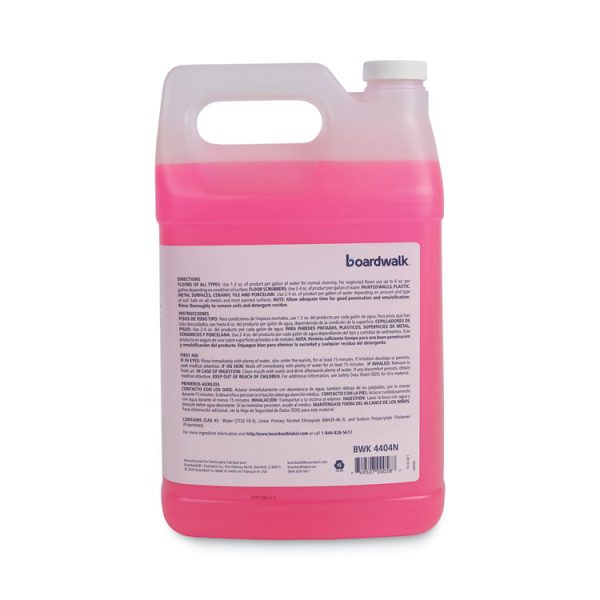 Neutral Floor Cleaner Concentrate, Lemon Scent, 1 Gal Bottle, 4/carton - Image 3