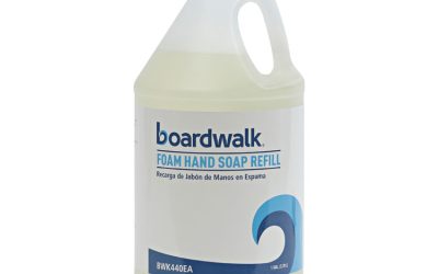 Foaming Hand Soap, Herbal Mint Scent, 1 gal Bottle, 4/Carton