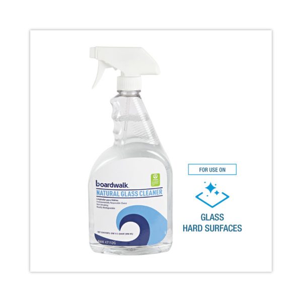 Natural Glass Cleaner, 32 Oz Trigger Spray Bottle, 12/carton - Image 3