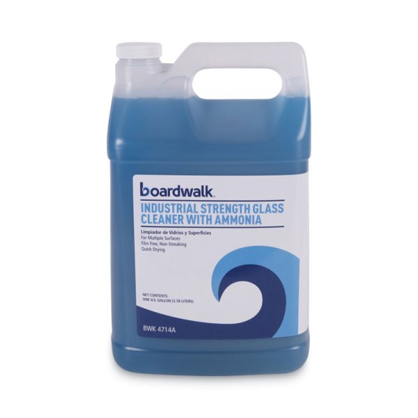 Industrial Strength Glass Cleaner With Ammonia, 1 Gal Bottle, 4/carton - Image 2