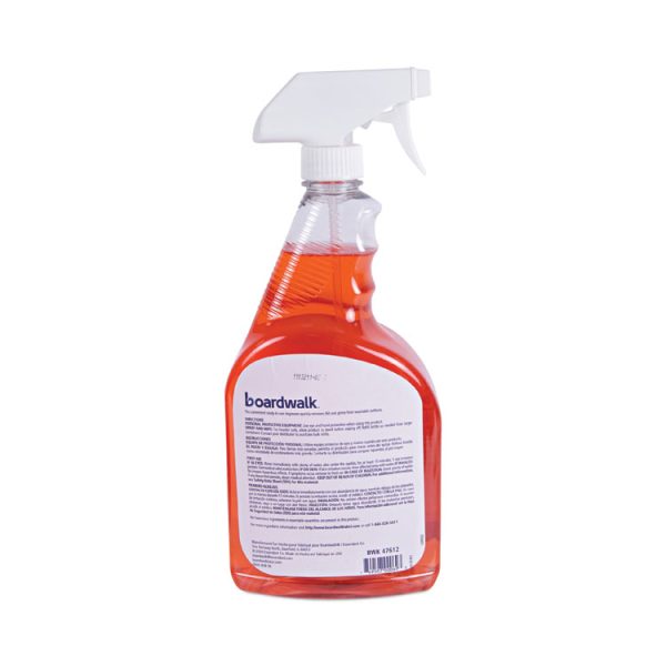 Boardwalk Green Natural Grease And Grime Cleaner, 32 Oz Spray Bottle, 12/carton - Image 5