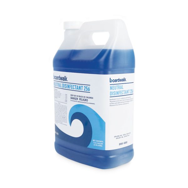 Neutral Disinfectant, Floral Scent, 1 Gal Bottle, 4/carton - Image 5