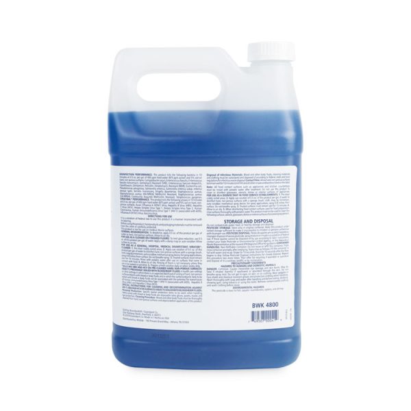 Neutral Disinfectant, Floral Scent, 1 Gal Bottle, 4/carton - Image 2