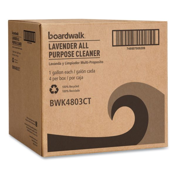 All Purpose Cleaner, Lavender Scent, 128 oz Bottle, 4/Carton - Image 3
