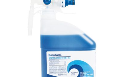 Pdc Neutral Disinfectant, Floral Scent, 3 Liter Bottle, 2/carton