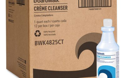 Creme Cleanser, Baby Powder Scent, 32 oz Bottle,12/Carton