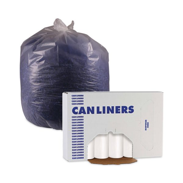 Linear Low Density Can Liners, 30 gal, 0.5 mil, 30" x 36", White, 10 Bags/Roll, 20 Rolls/Carton - Image 6