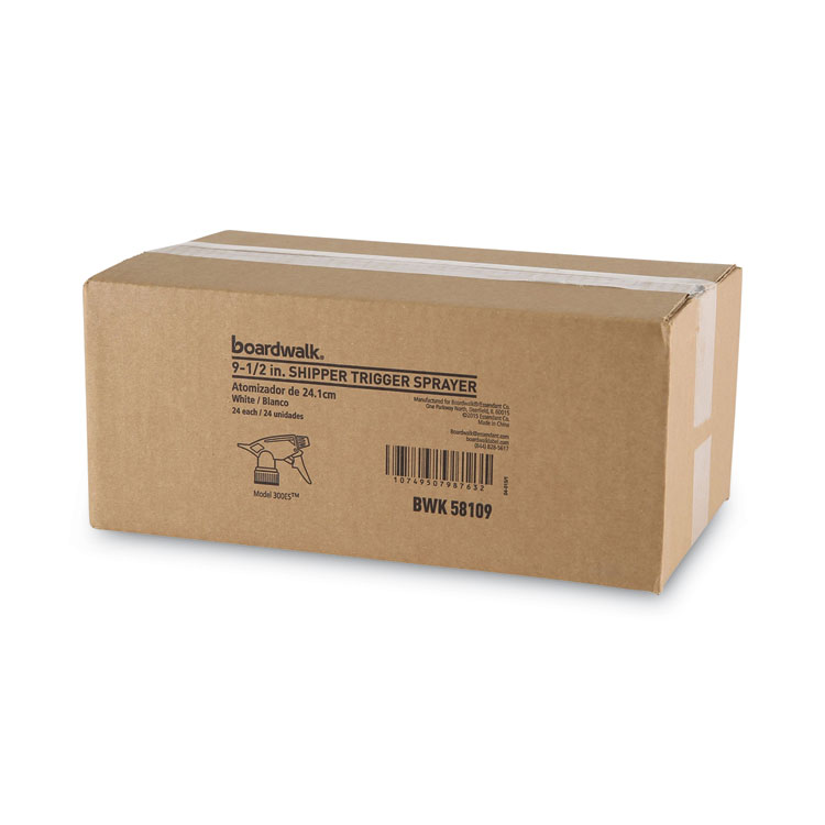 Trigger Sprayer 300es, 9.5" Tube, Fits Oz Bottles, White, 24/carton - Image 6
