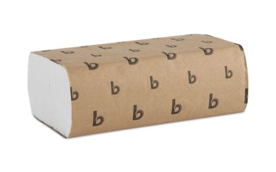 Multifold Paper Towels, 1-Ply, 9 x 9.45, White, 250 Towels/Pack, 16 Packs/Carton