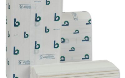 Structured Multifold Towels, 1-Ply, 9 x 9.5, White, 250/Pack, 16 Packs/Carton