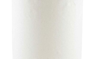 Hard Wound Towel, 1 Ply, 8″ x 700 ft, White, 6/Carton