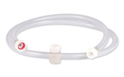 PDC Hose Kit, 0.5″ Hose Diameter, 0.5″ x 6 ft, Clear/Green