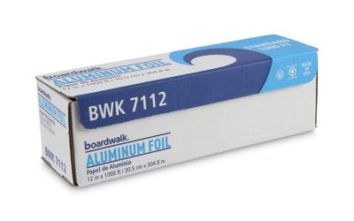 Standard Aluminum Foil Roll, 12″ X 1,000 Ft