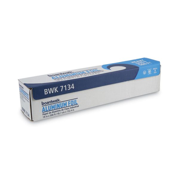 Heavy-Duty Aluminum Foil Roll, 18" X 500 Ft