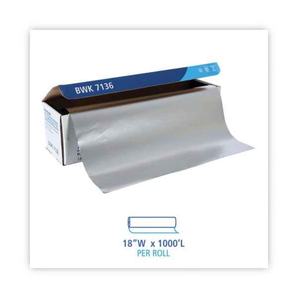 Heavy-Duty Aluminum Foil Roll, 18" X 1,000 Ft - Image 3