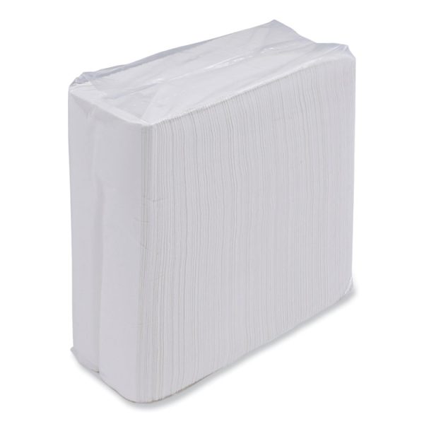 Tallfold Dispenser Napkin, 12" X 7", White, 500/pack, 20 Packs/carton - Image 8